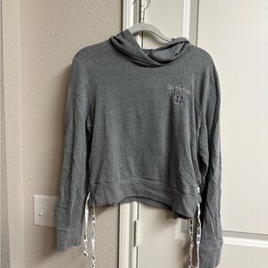 PINK Victoria's Secret Colorado Rockies Gray Hoodie